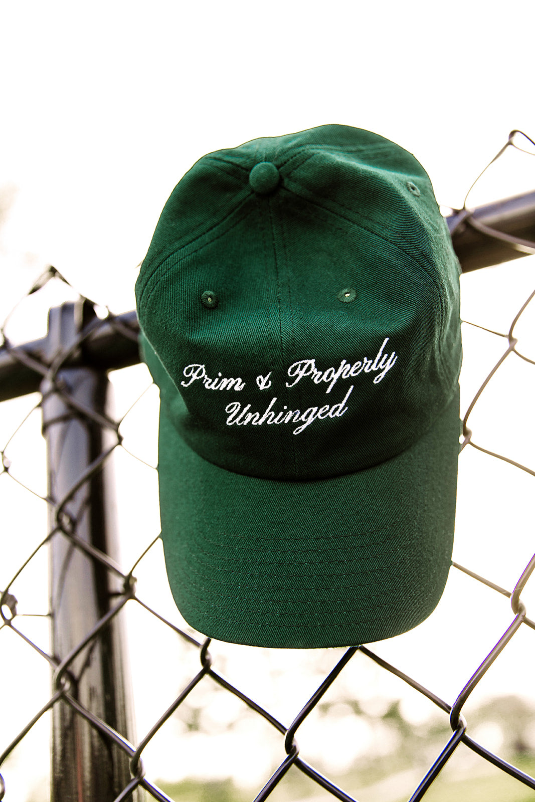 Prim & Properly Unhinged Baseball Cap – Southern Wives Club