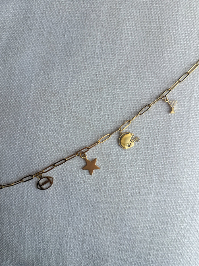 Game Day Trucker Hat Charm Band (Charms Included)