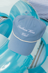 Southern Wives Club Blue Baseball Signature Hat